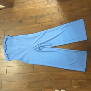 Strapless Wide Leg Body Suit